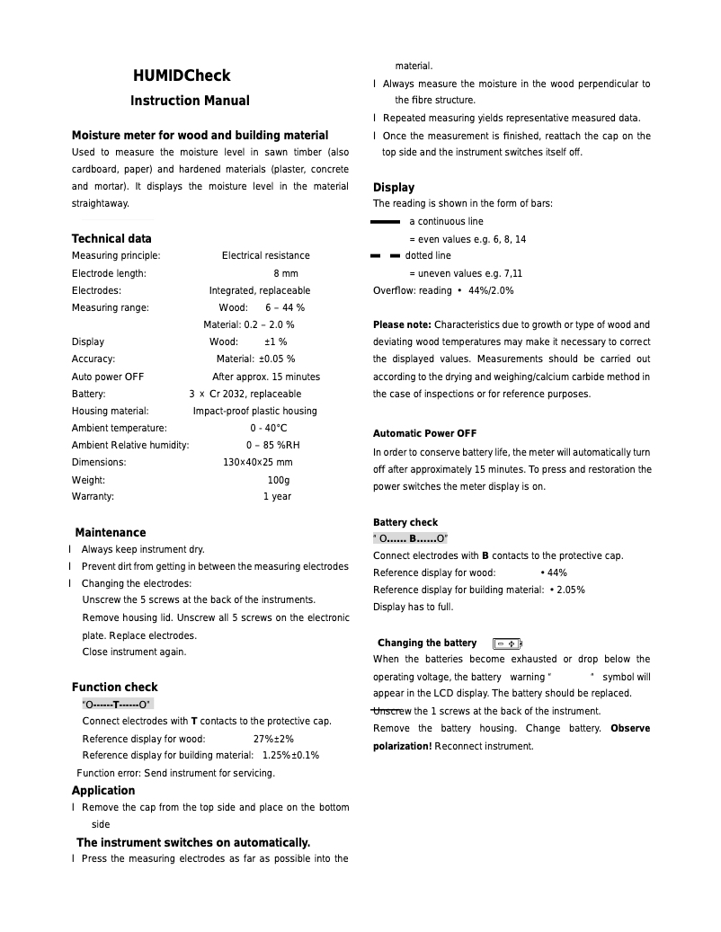 Page 1 de la notice Manuel utilisateur TFA 30.5500