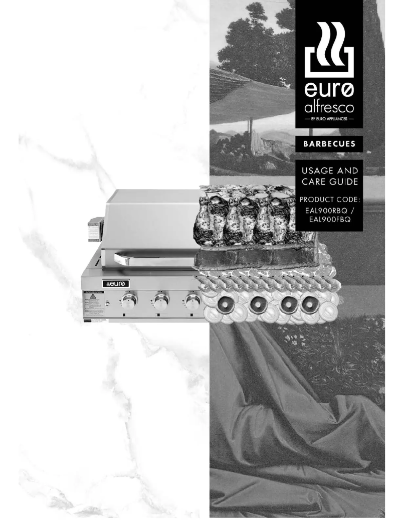 Page n°1 - Manuel utilisateur Euro Appliances EAL900RBQ
