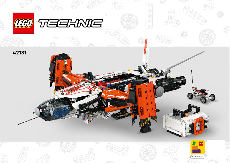 Page n°1 - Consignes visuelles Lego Technic 42181