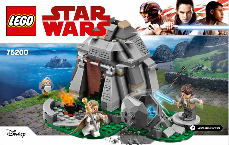 Page n°1 - Consignes visuelles Lego Star Wars 75200