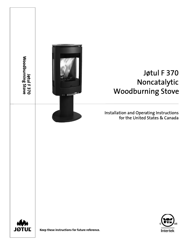 Image de la première page du manuel de l'appareil F 370