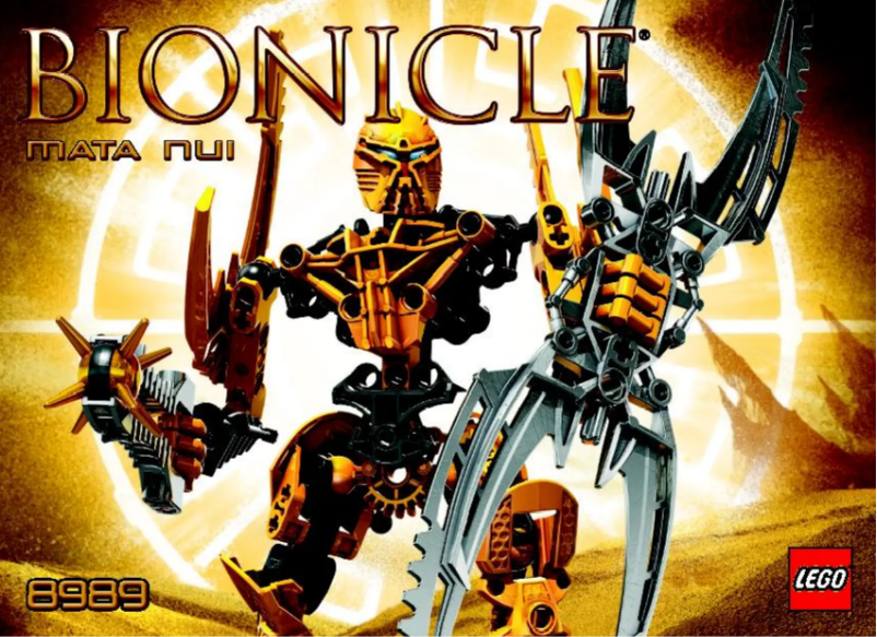 Page n°1 - Manuel utilisateur Lego Mata Nui