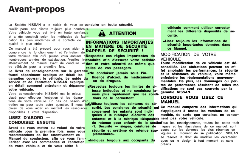Página 1 del manual Manual de usuario Nissan 350Z (2004)