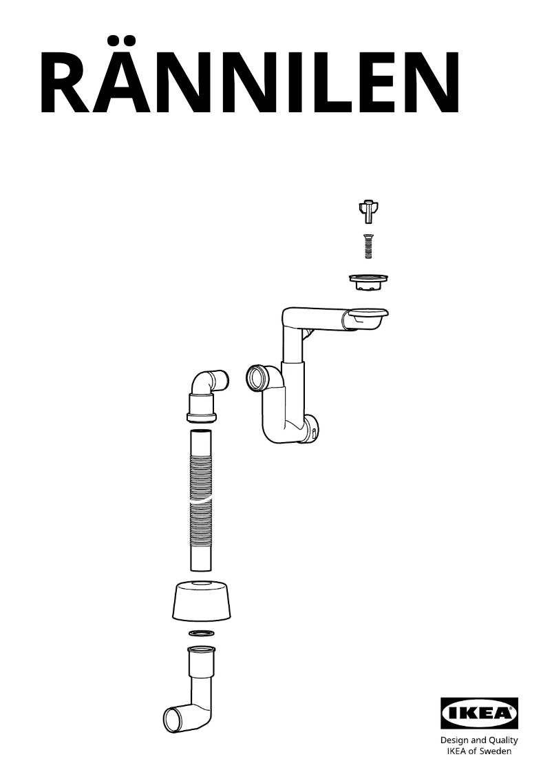 Image de la première page du manuel de l'appareil RÄNNILEN 305.624.33