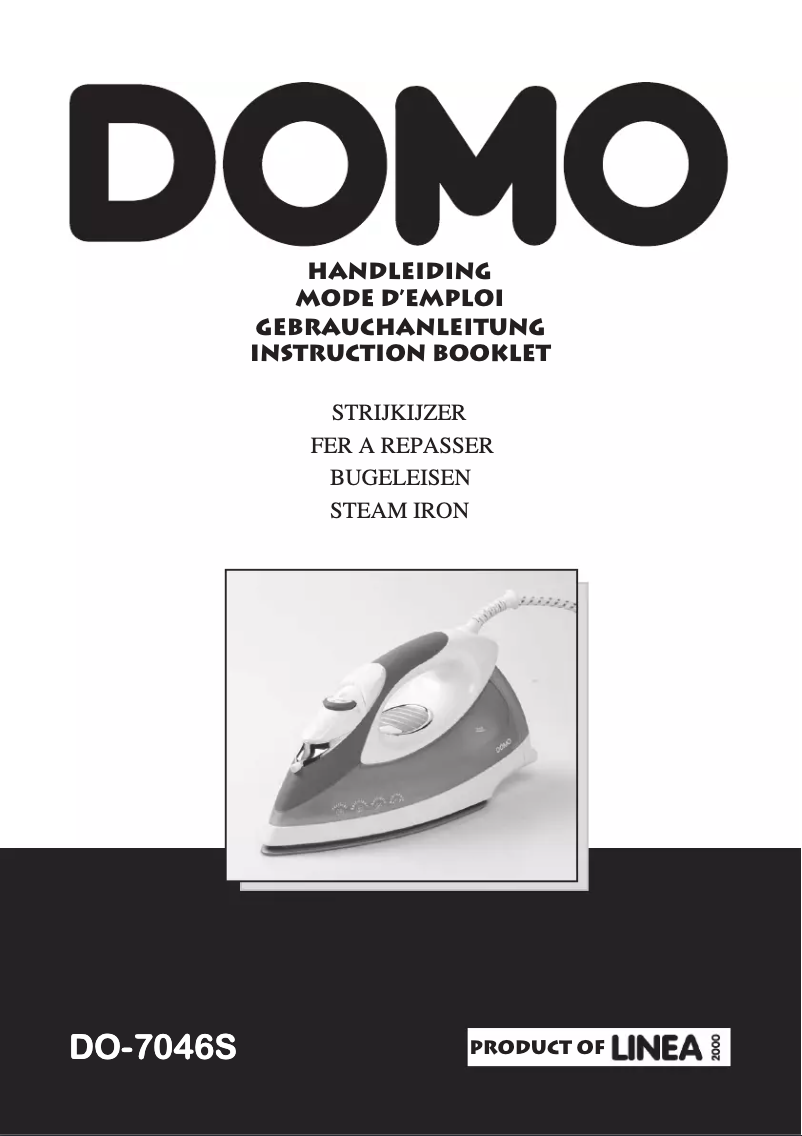 Page 1 de la notice Manuel utilisateur Domo DO7046S
