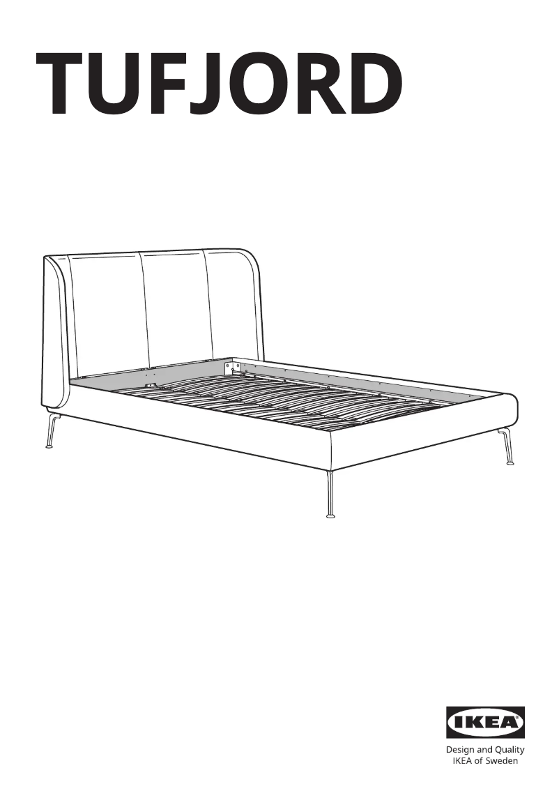 Page 1 de la notice Manuel utilisateur Ikea TUFJORD 004.464.02