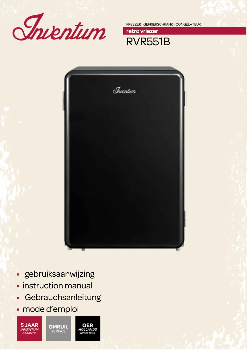 Image de la première page du manuel de l'appareil RVR551B