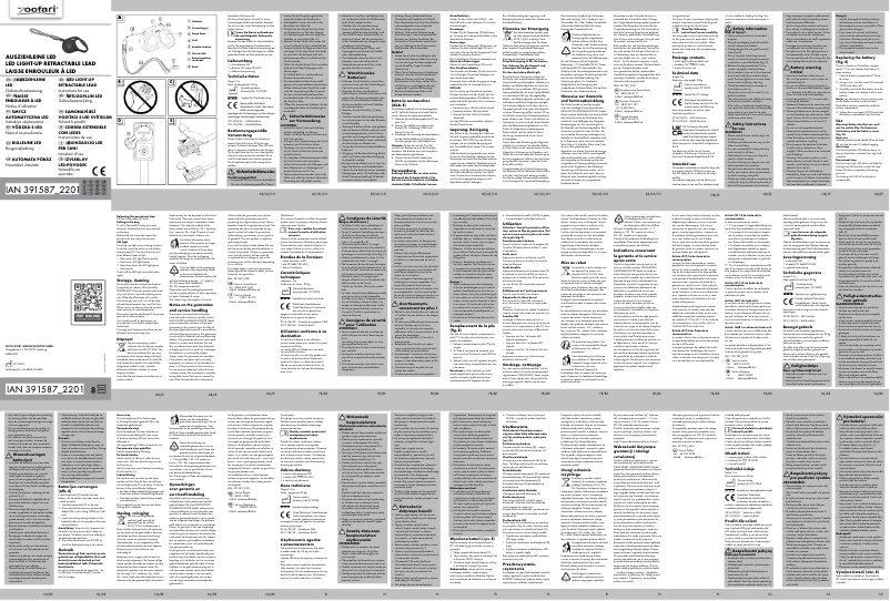 Página 1 del manual Manual de usuario Zoofari IAN 391587