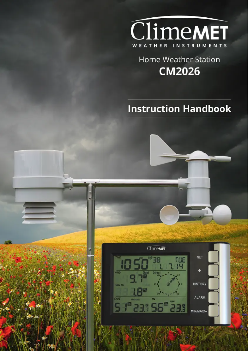 Image de la première page du manuel de l'appareil CM2026