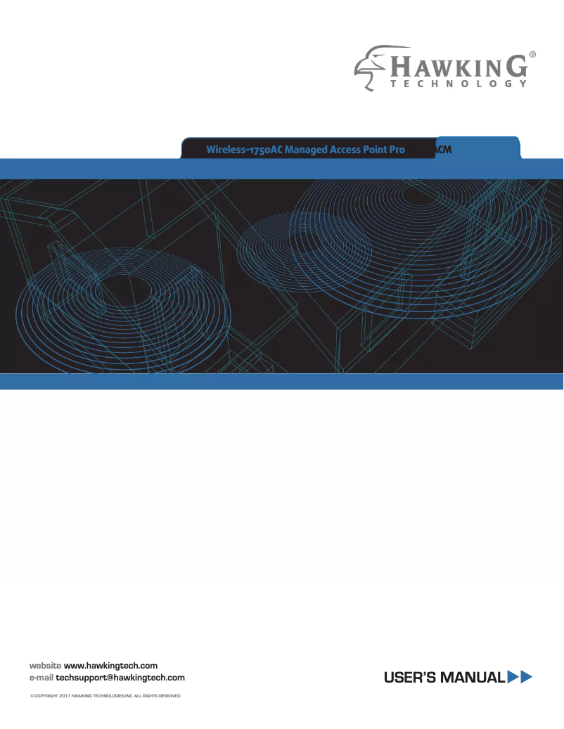 Page 1 de la notice Manuel utilisateur Hawking Technologies HW17ACM