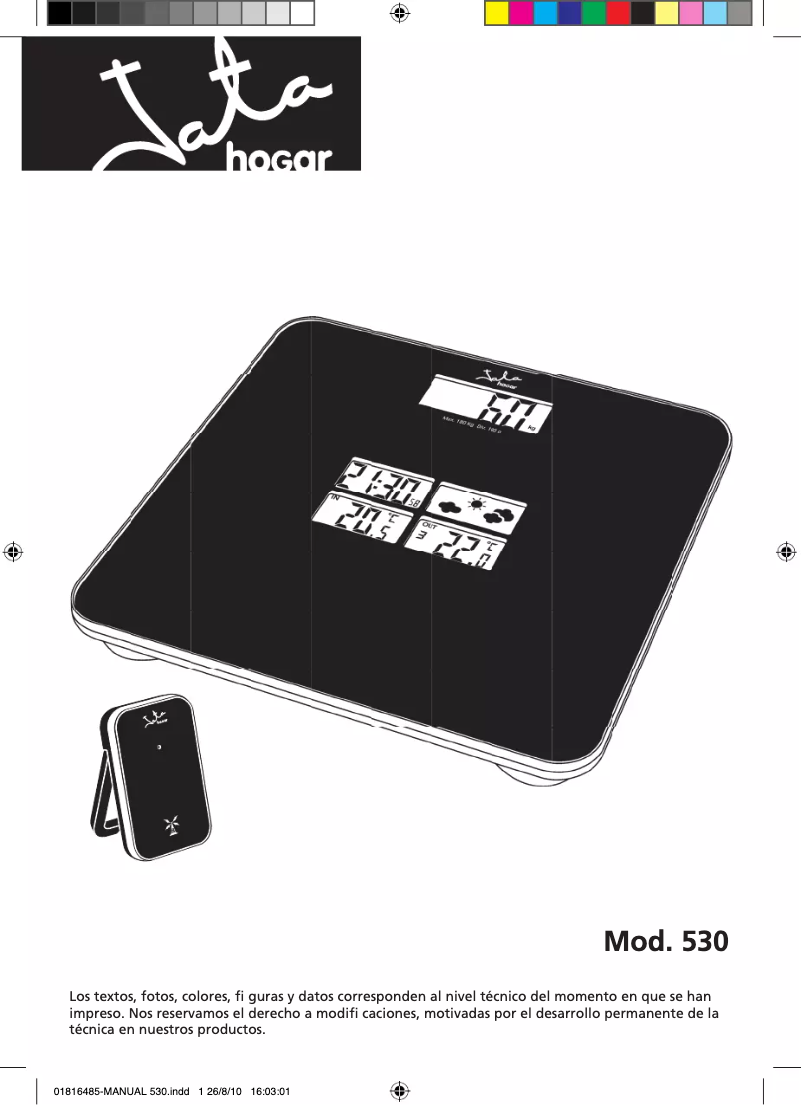 Página 1 del manual Manual de usuario Jata 530