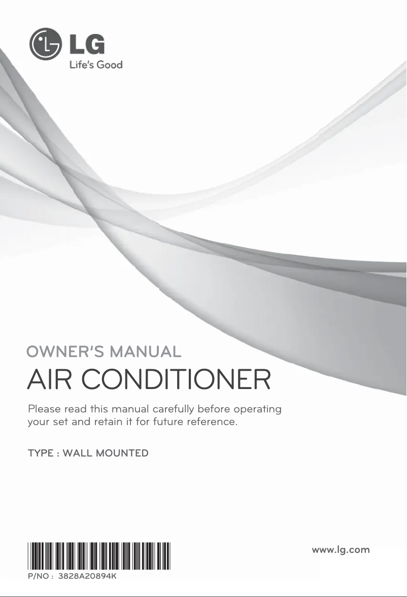 Page 1 de la notice Manuel utilisateur LG LSNC1823RM3