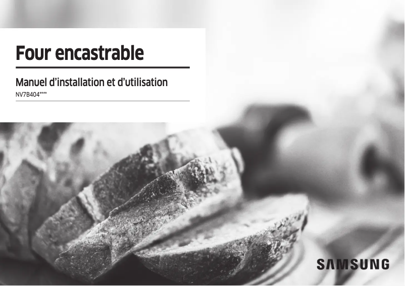 Page 1 de la notice Manuel utilisateur Samsung NV7B4030YCK