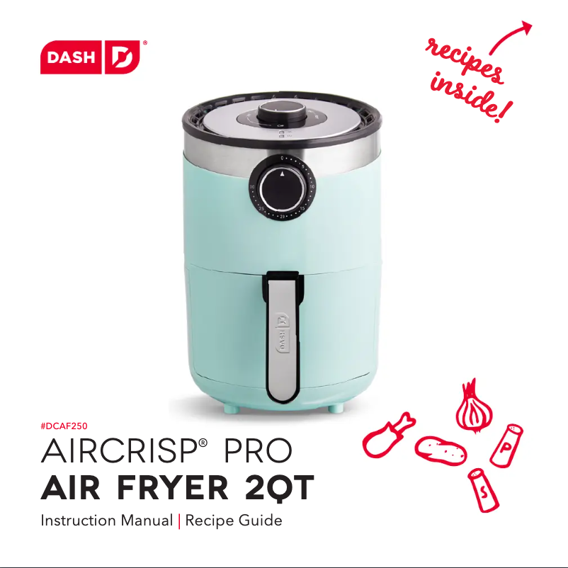 Página 1 del manual Manual de usuario Dash Aircrisp Pro Compact DCAF250GBBK02