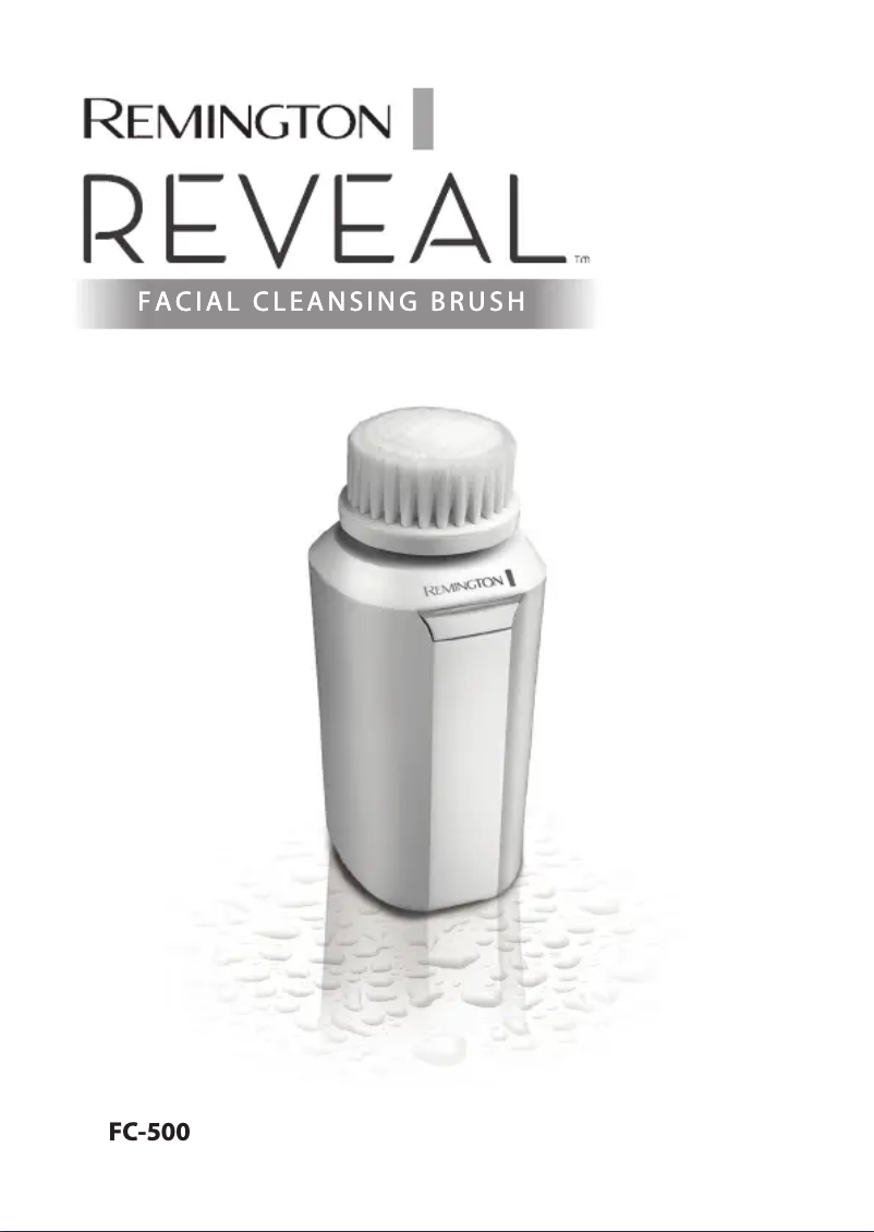 Page 1 de la notice Manuel utilisateur Remington REVEAL FC-500