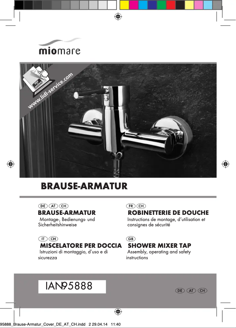Page 1 de la notice Manuel utilisateur Miomare IAN 95888