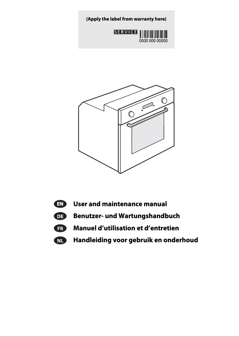 Page 1 de la notice Manuel utilisateur Bauknecht BMVK 8200 IN