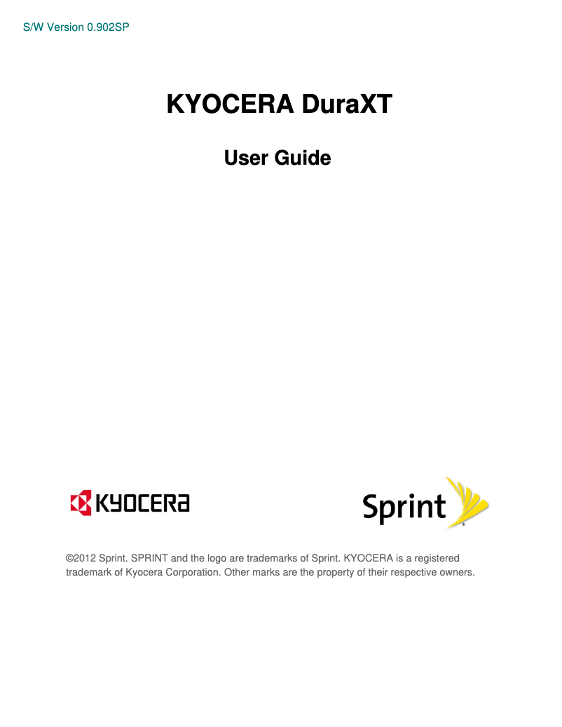 Image de la première page du manuel de l'appareil DuraXT E4277