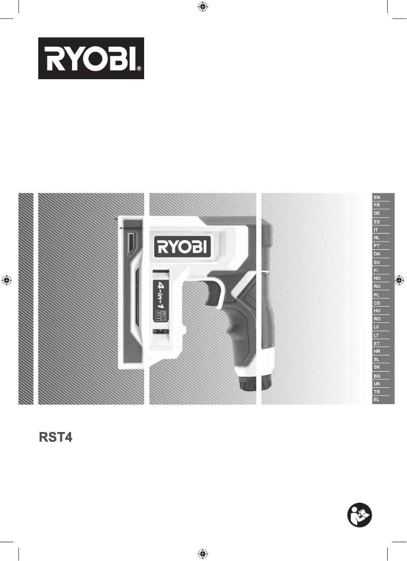 Image de la première page du manuel de l'appareil RST4
