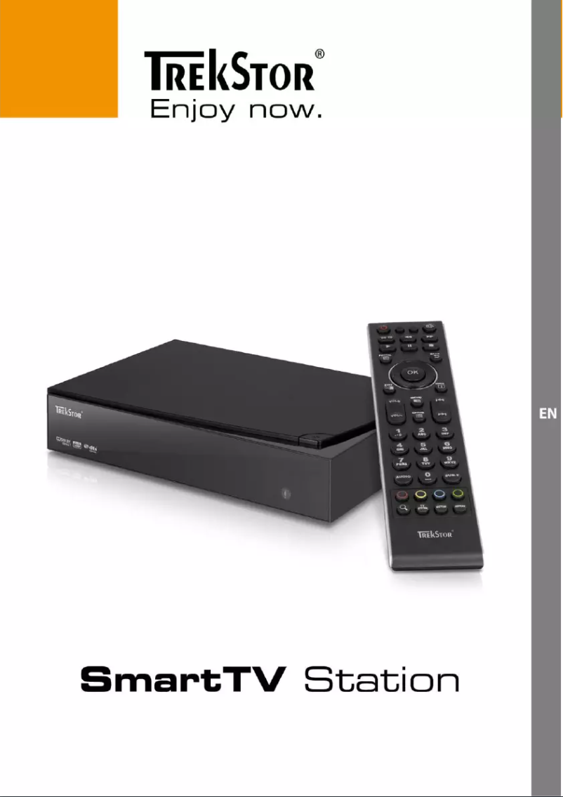 Image de la première page du manuel de l'appareil SmartTV Station
