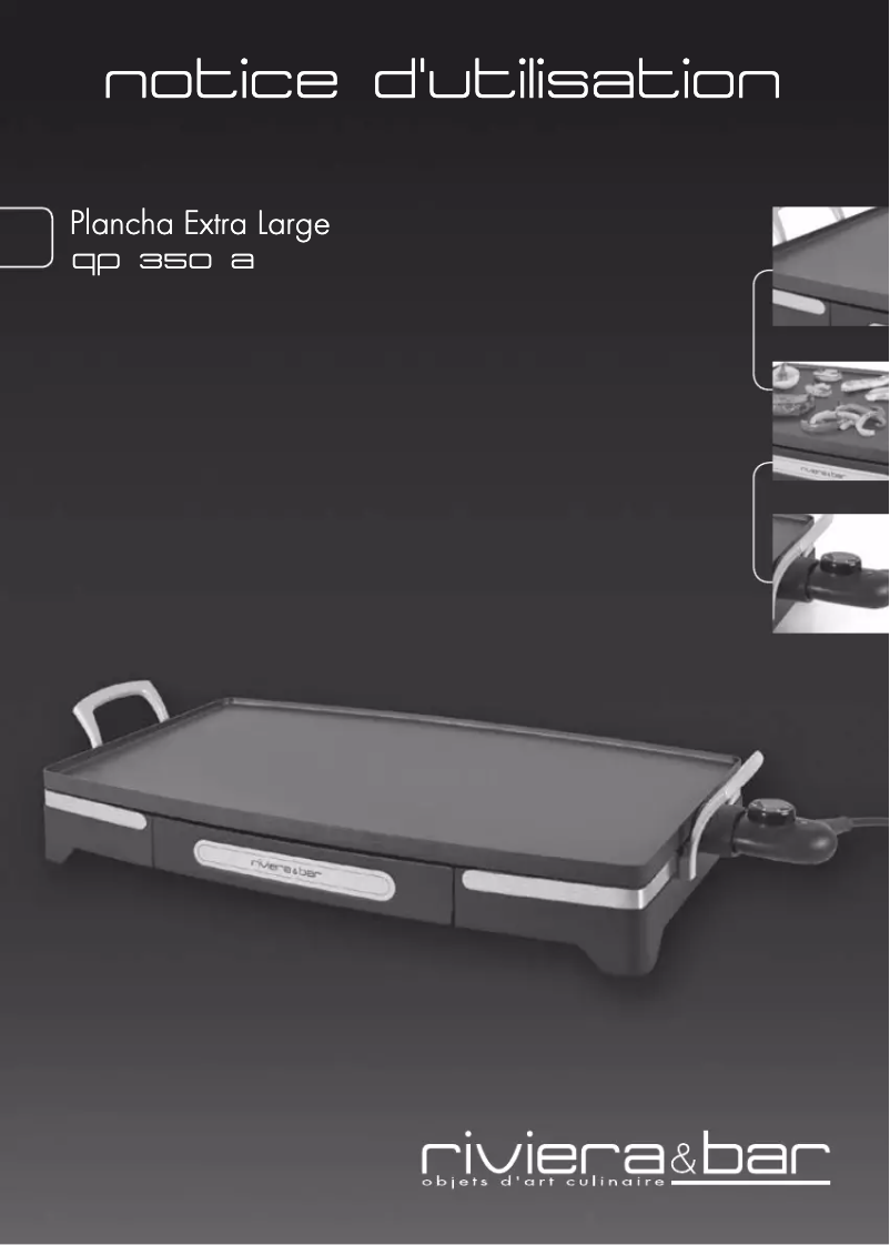Image de la première page du manuel de l'appareil QP350A