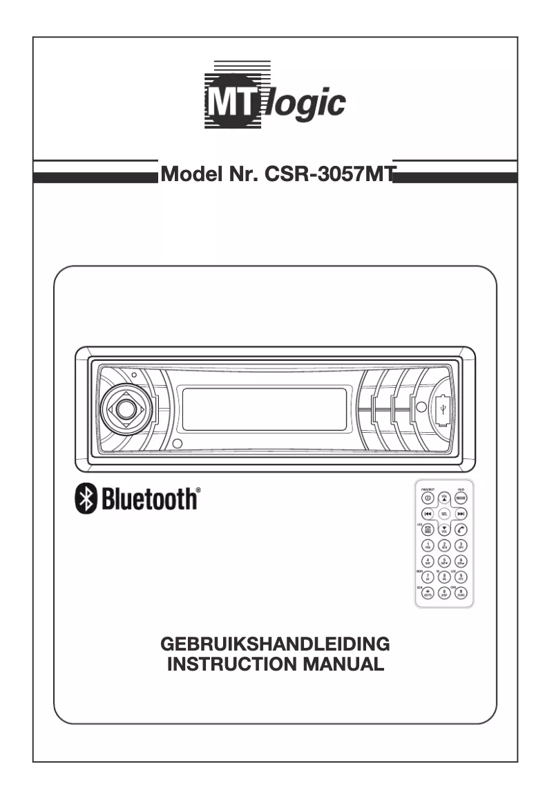 Página 1 del manual Manual de usuario MT Logic CSR-3057MT