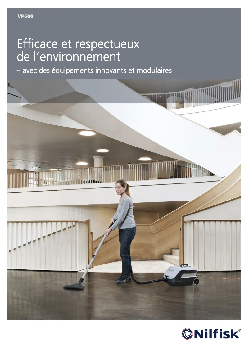 Page n°1 - Brochure Nilfisk VP600
