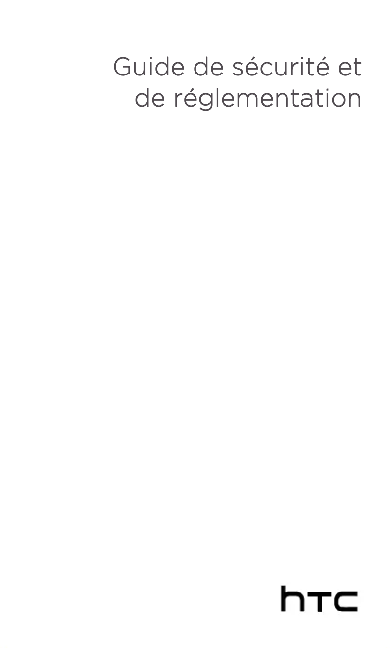 Page 1 de la notice Instructions de sécurité HTC Desire 12