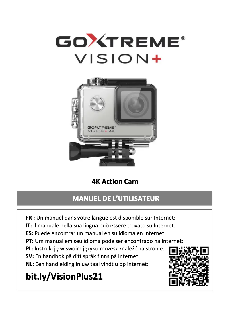 Image de la première page du manuel de l'appareil Vision+