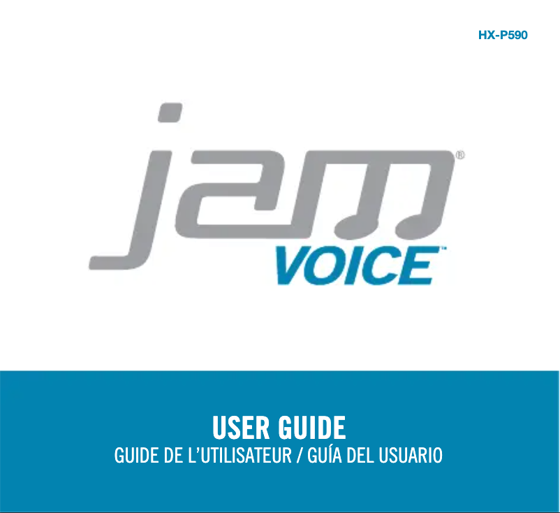 Página 1 del manual Manual de usuario Jam Voice Alexa HX-P590