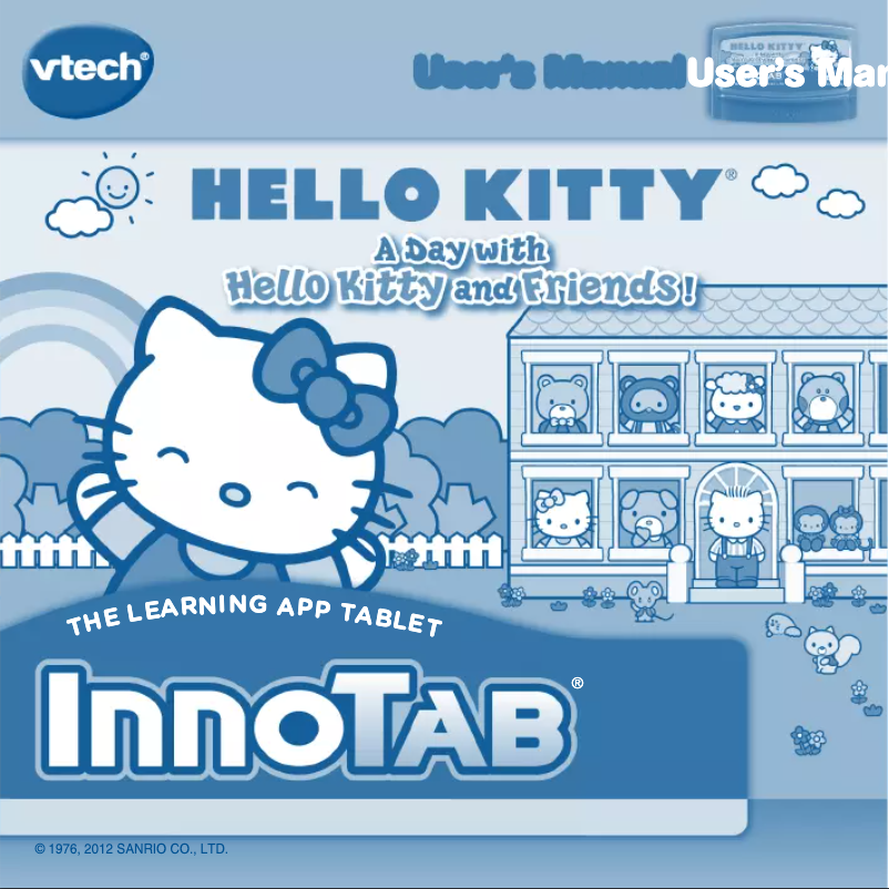 Página 1 del manual Manual de usuario Vtech Hello Kitty