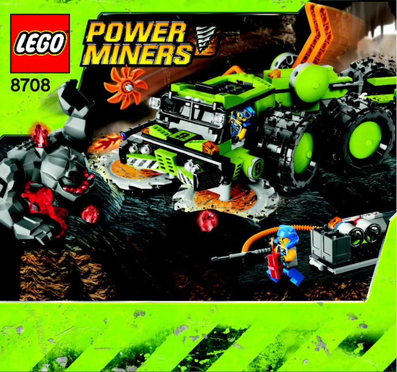 Page n°1 - Manuel utilisateur Lego Cave Crusher