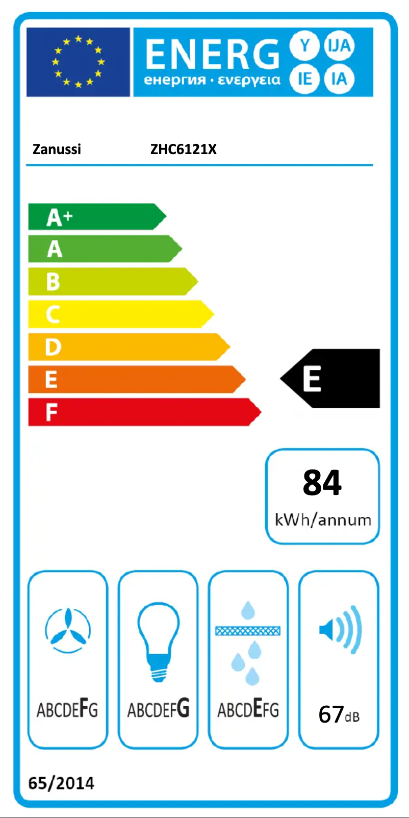 Image de la première page du manuel de l'appareil ZHC6121X