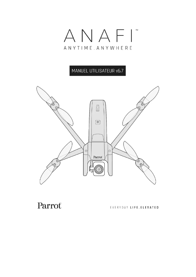 Page 1 of the manual User Manual Parrot Anafi