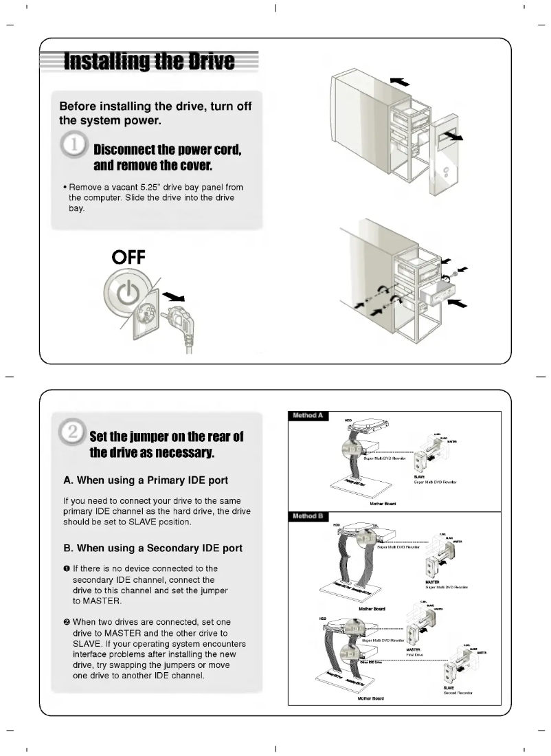 Página 1 del manual Manual de usuario LG GSA-H12L