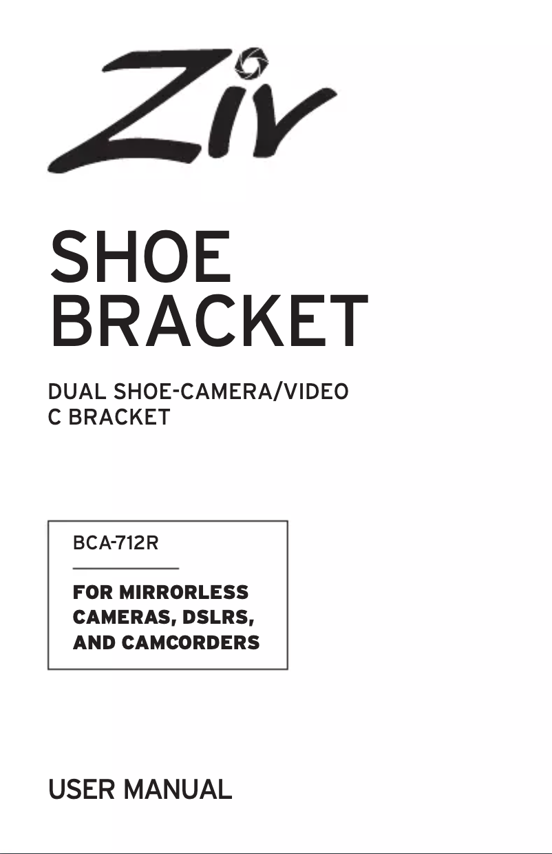 Page 1 de la notice Manuel utilisateur Ziv BCA-712R