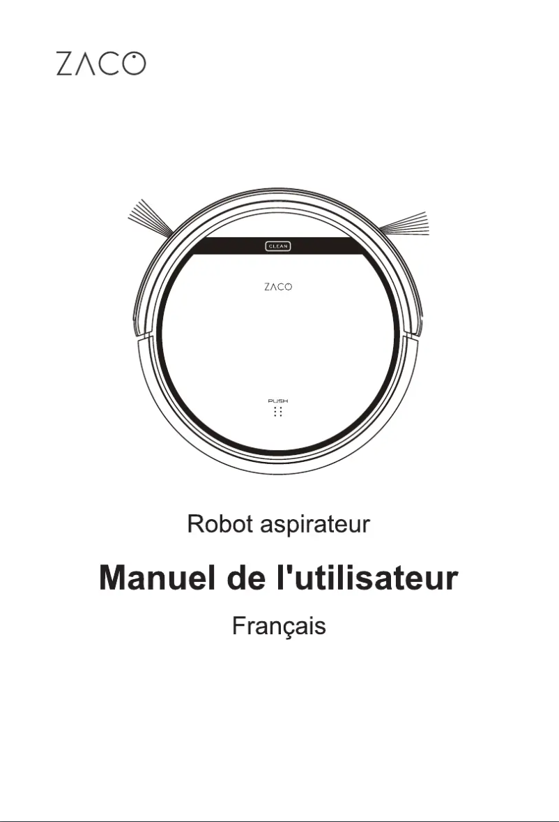 Image de la première page du manuel de l'appareil V5s Pro