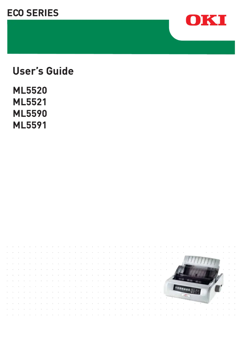 Image de la première page du manuel de l'appareil ML5521eco