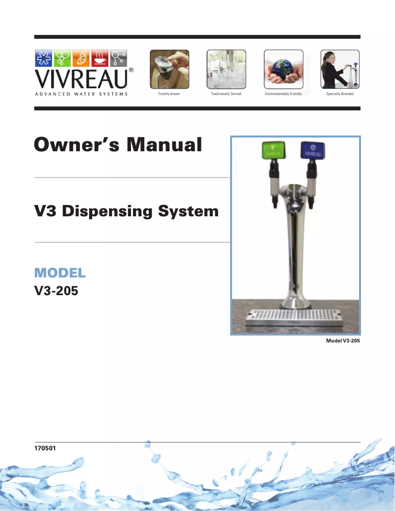 Page n°1 - Manuel utilisateur Vivreau V3-205