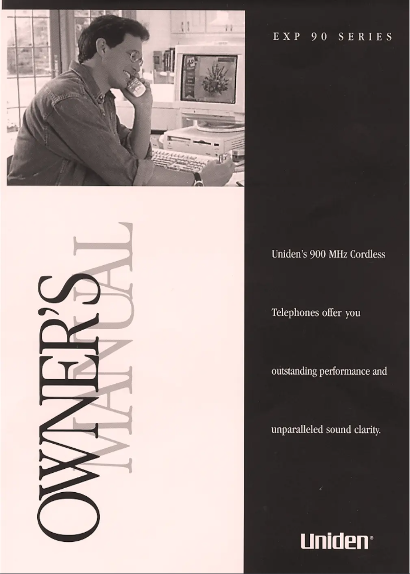 Página 1 del manual Manual de usuario Uniden EXP 90