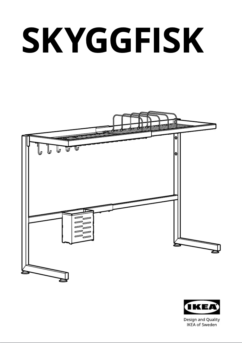 Image de la première page du manuel de l'appareil SKYGGFISK 205.566.87