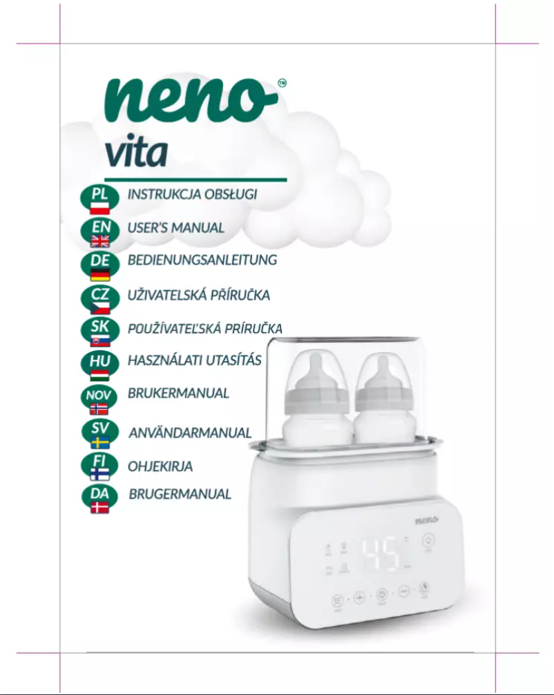 Página 1 del manual Manual de usuario Neno Vita