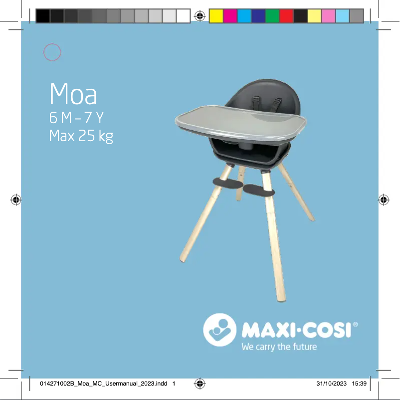 Imagen de la primera página del manual del dispositivo Moa