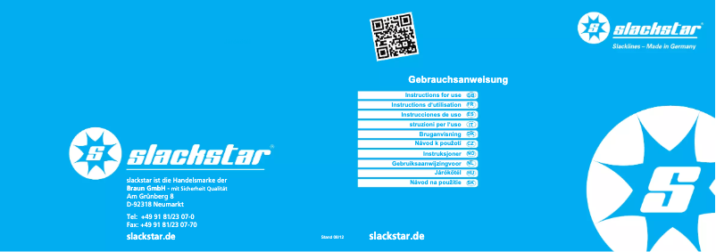 Page n°1 - Manuel utilisateur Slackstar Basic6 10m