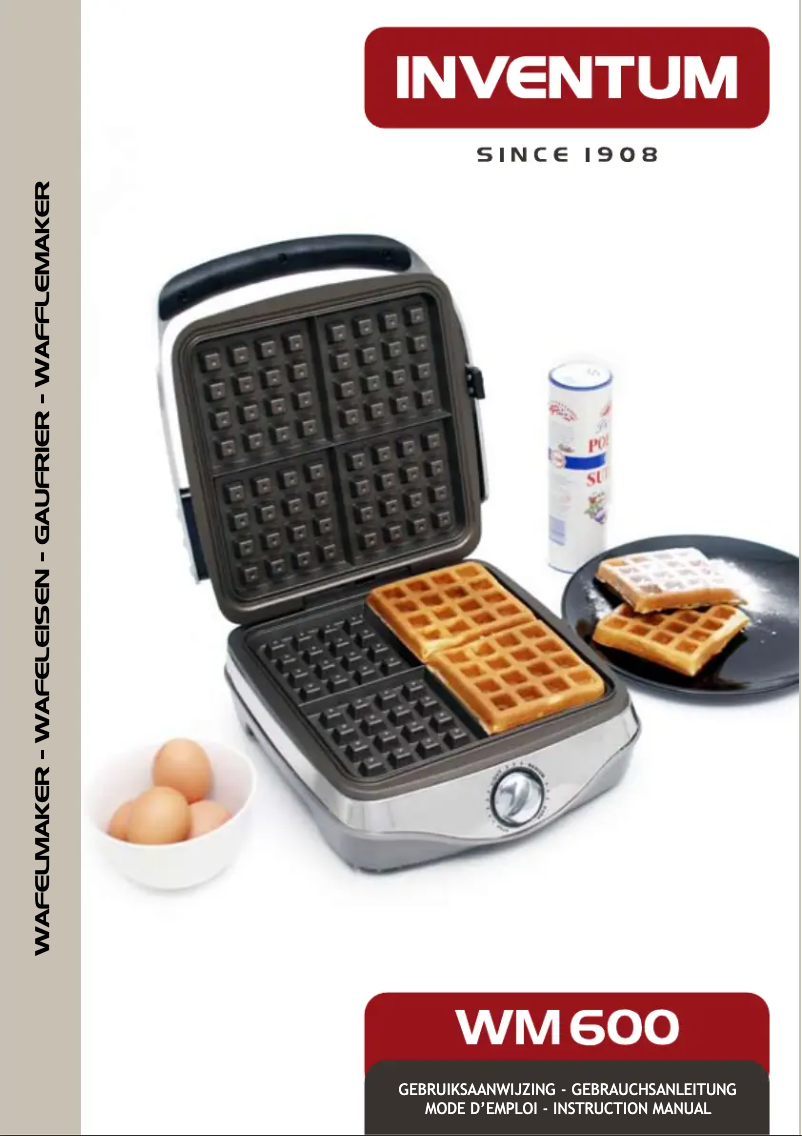 Page n°1 - Manuel utilisateur Inventum WM600