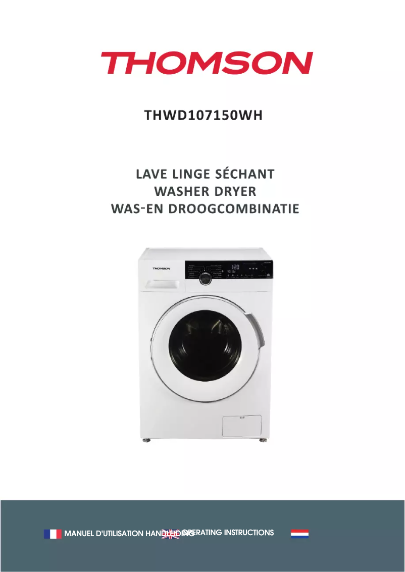 Image de la première page du manuel de l'appareil THWD107150