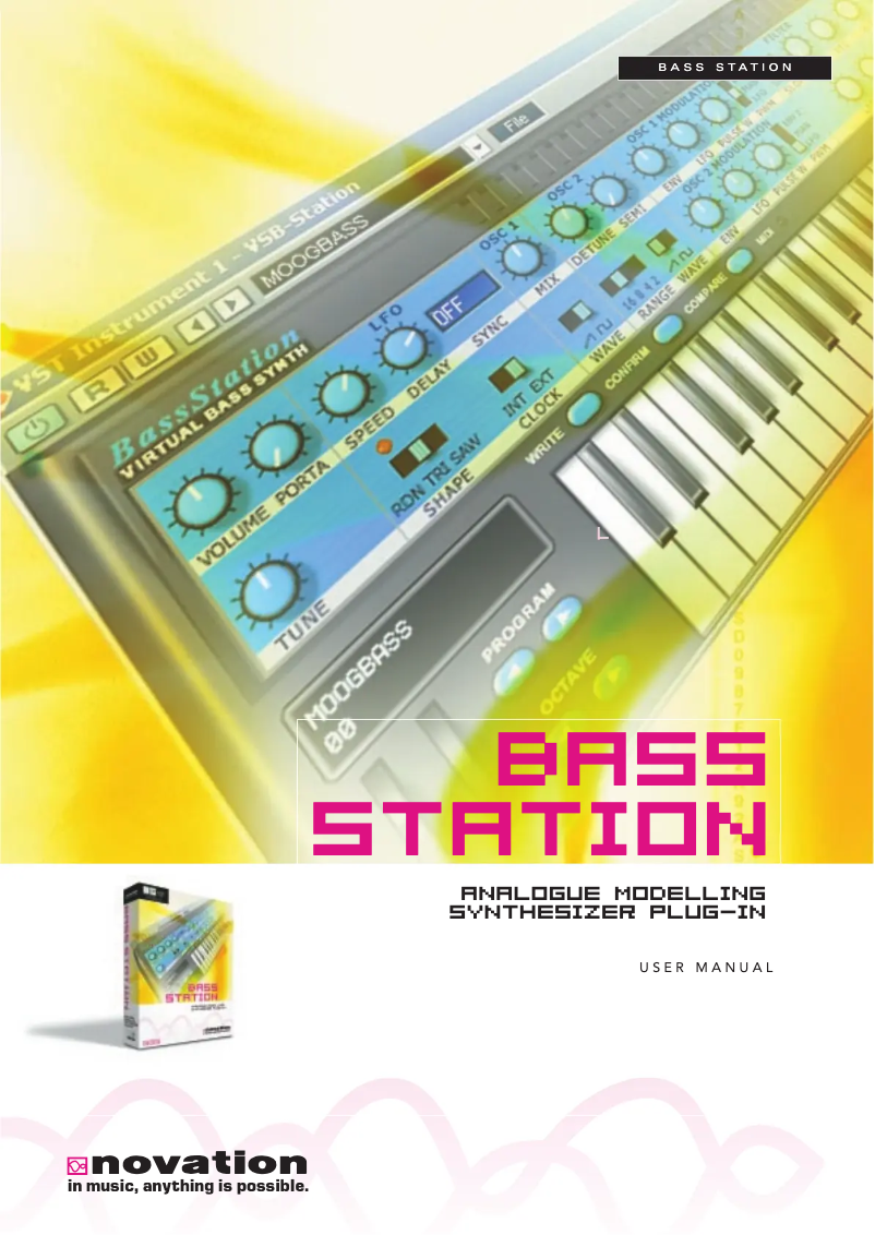 Page 1 de la notice Manuel utilisateur Novation B-Station