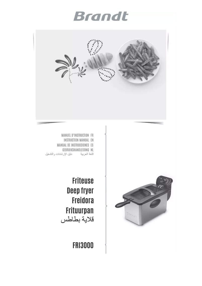 Page 1 de la notice Manuel utilisateur Brandt FRI30X