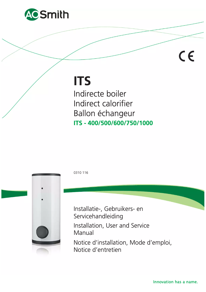 Image de la première page du manuel de l'appareil ITS 600