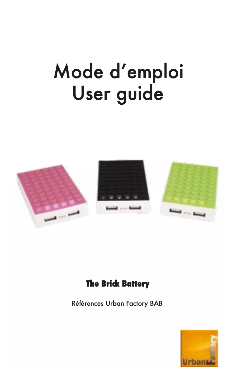 Image de la première page du manuel de l'appareil BAB43UF